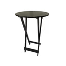 Conjunto Bistró Plegable con Banquetas Acolchonadas – Rosa