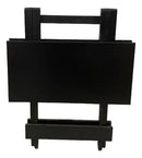 Conjunto Mesa Plegable 70x70 con 4 Sillas Acolchonadas – Rosa